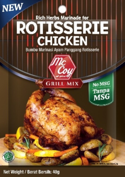 Bumbu Marinasi Ayam Panggang Rotisserie
