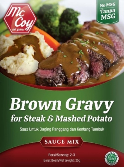 Saus Untuk Daging Panggang & Kentang Tumbuk